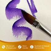 Golden Natural® Dagger Striper Paintbrush | Short Handle | 2012S